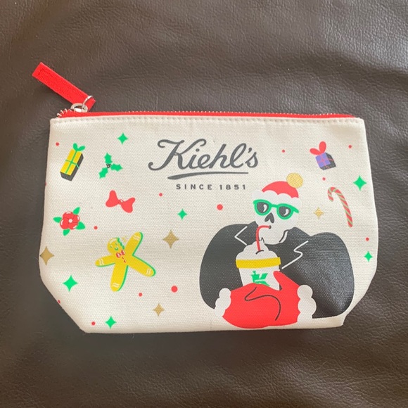 New Limited Edition Kiehl's X Marylou Faure Pouch - Picture 2 of 7
